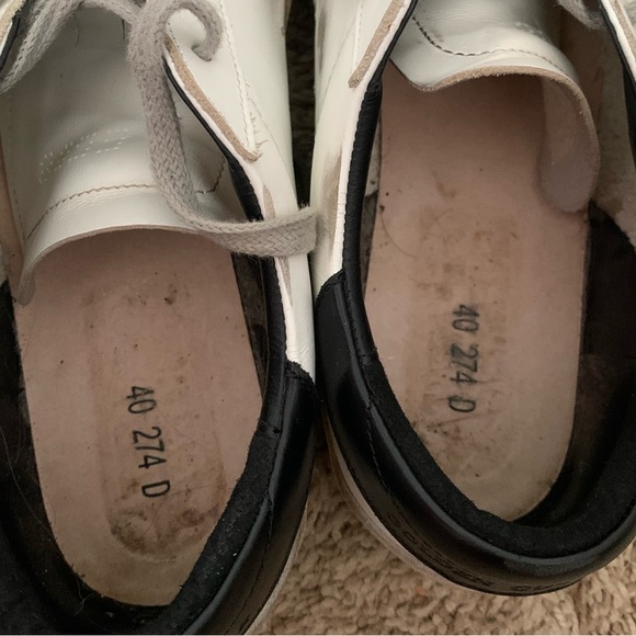 Size 40 Golden Goose Superstars Black/Ice/White - Picture 7 of 8